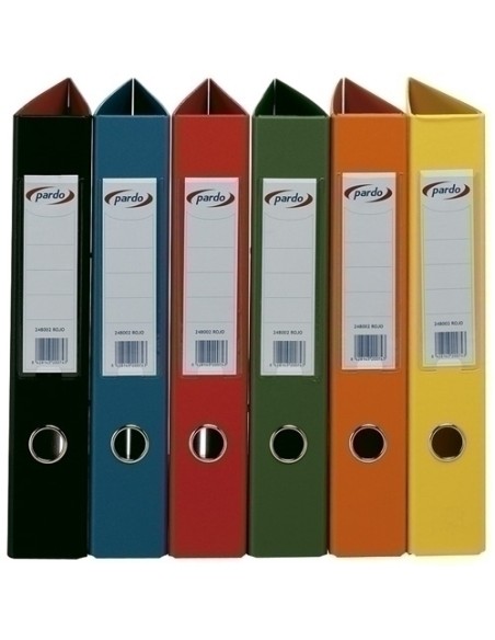 ARCHIVADOR PARDO PLAST.EX.Fº 70 VERDE